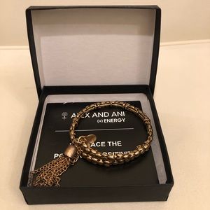 ALEX AND ANI TASSLE WRAP BANGLE